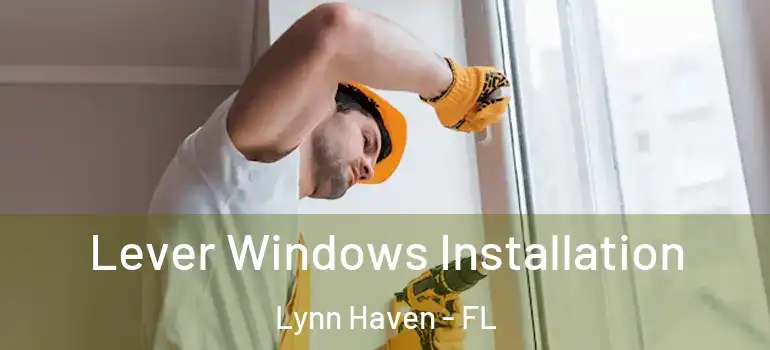  Lever Windows Installation Lynn Haven - FL